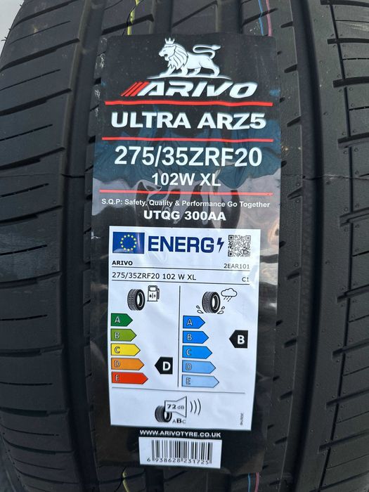 Летен спорт пакет ARIVO 245/40R20 99W XL 275/35R20 102W XL RUN FLAT
