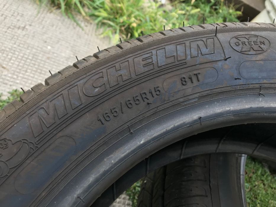 4бр Летни гуми 165 65 15 - Michelin