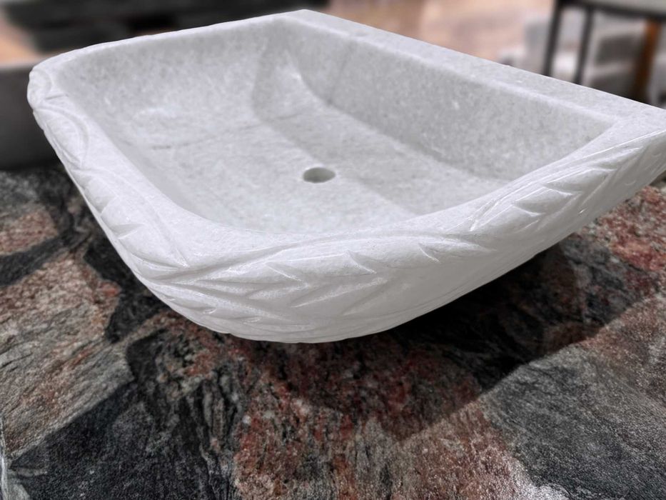 Мивки от естествен камък, ръчна изработка