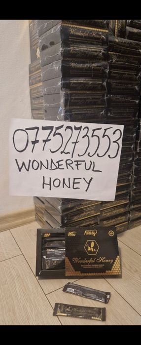 Wonderful honey miere afrodisiac 12 plicuri originala