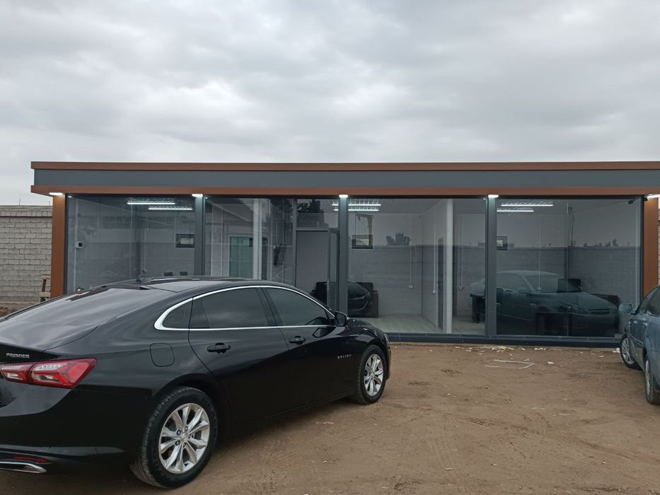 Ангар | Склад | Офис | Магазин | Дом | из сэндвич панели и контейнеры