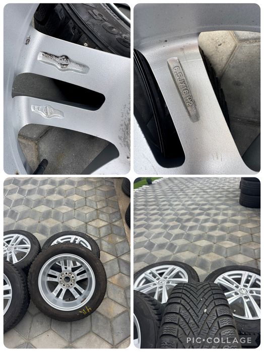Jante Vw R-Line R16(5x112)”Passat/Jetta/Touran/Caddy/Eos/Golf 5/6/7/8/Seat/Skoda/Audi~