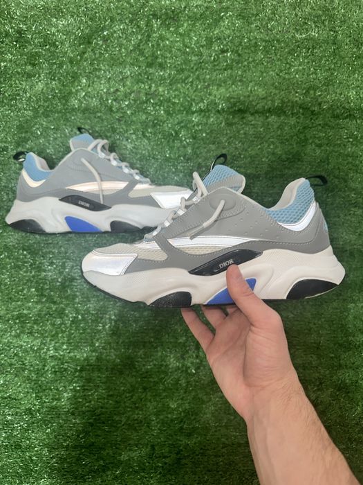 Dior B22 Sneakers – White & Blue