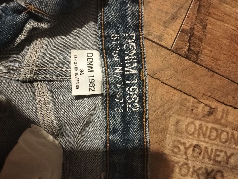 Blugi drepți Denim