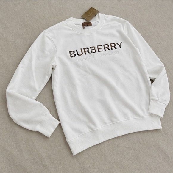 Bluza Burberry albă, mărimea S