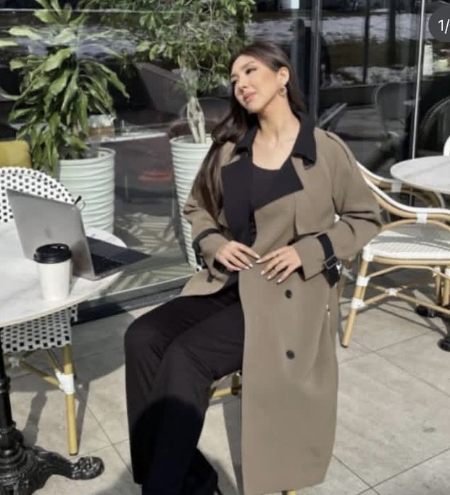 Тренч новый люкс