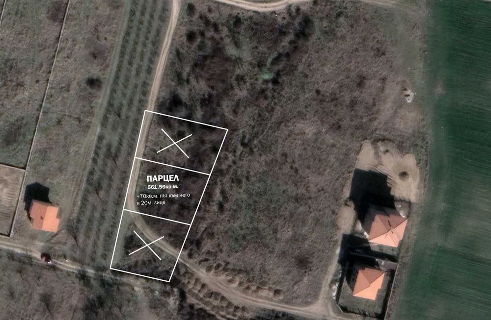 Продава се Парцел в с. Марково, Област Пловдив - 561 кв.м за 113 €/кв.м - Снимка #2