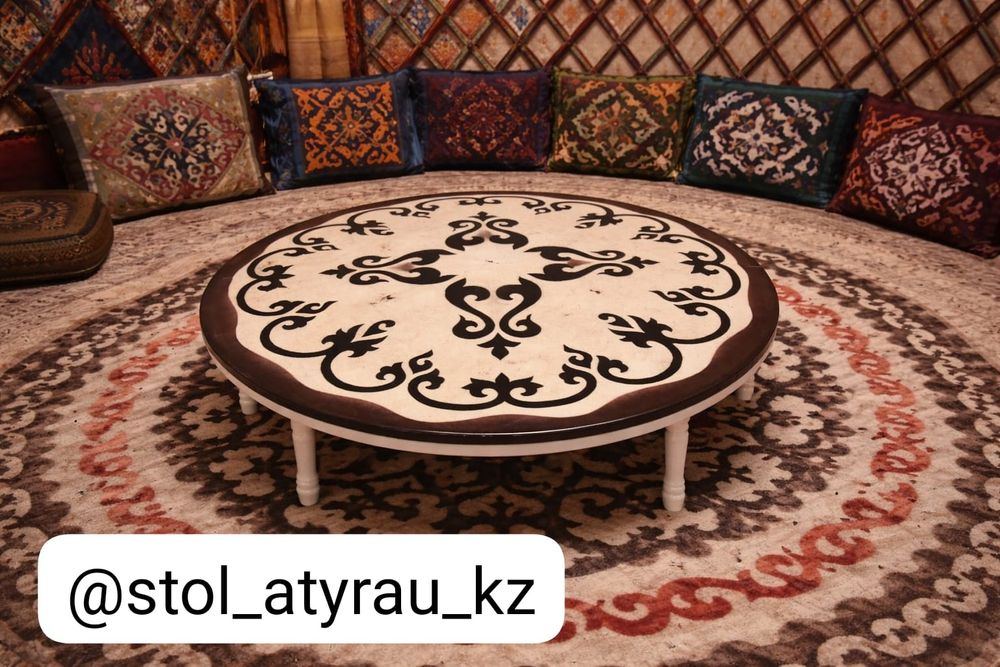 Жер столдар, жиналмалы дөңгелек төртбұрышты столдар