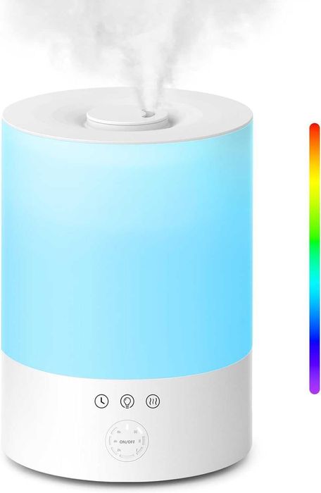 Овлажнител за въздух Maxcio 2.5 L, Ultrasonic RGB,Гаранция