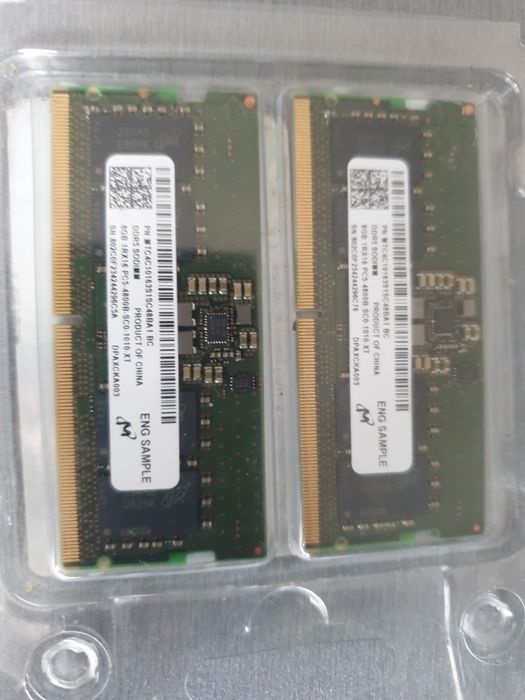 Memorii RAM DDR5 4800 mhz, 2x8gb