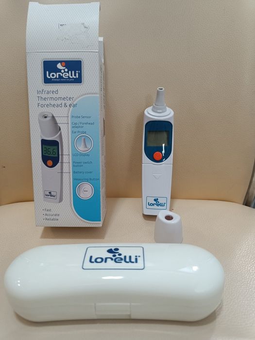 Lorelli нфрачервен термометър за чело и ухои ухо