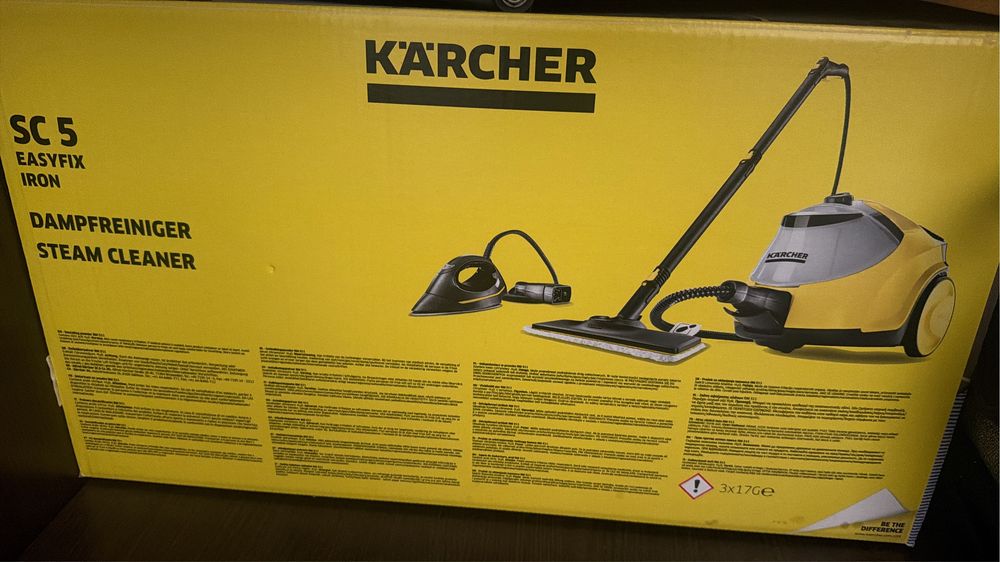 Продам пароочиститель Karcher SC5