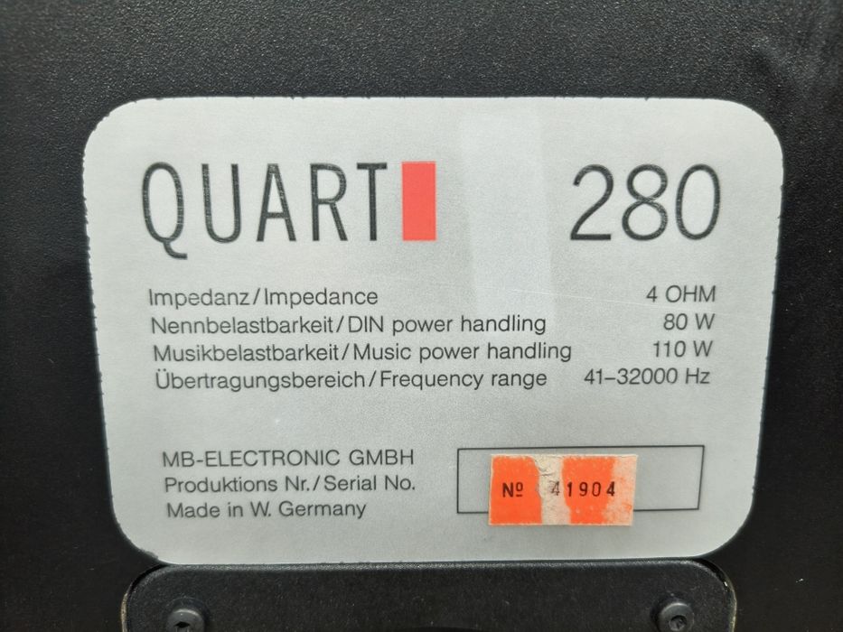 Тонколони MB Quart 280