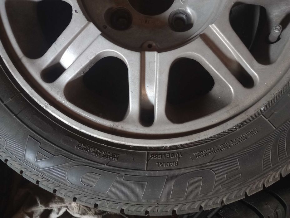 Лети джанти 14 цола + комплект летни гуми FULDA