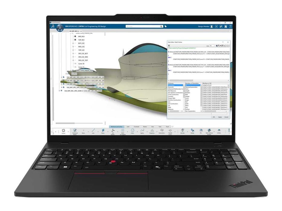 16" ThinkPad P16s/ Intel Ultra 7 255H /32GB /RTX PRO 500 6GB/Win11Pro