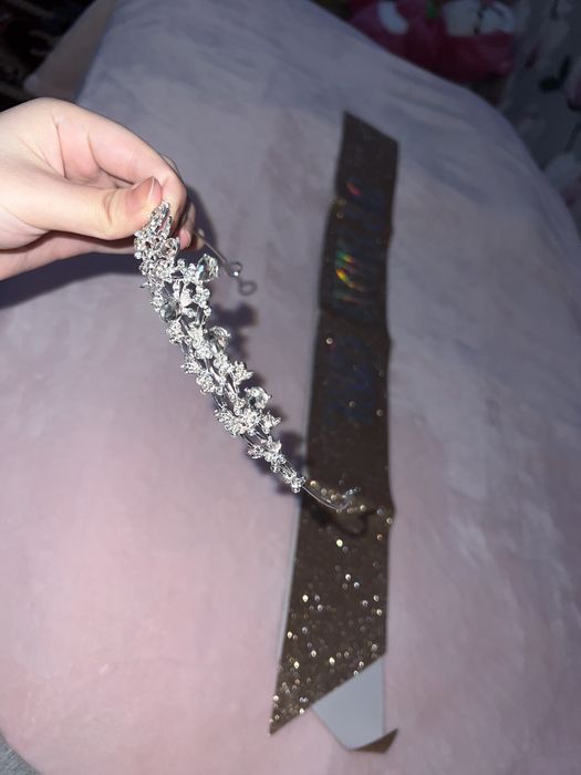 Корона,лента. День рождение