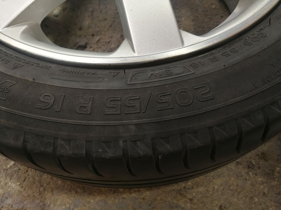 Джанти VW Golf 4  с летни гуми 205/55/16