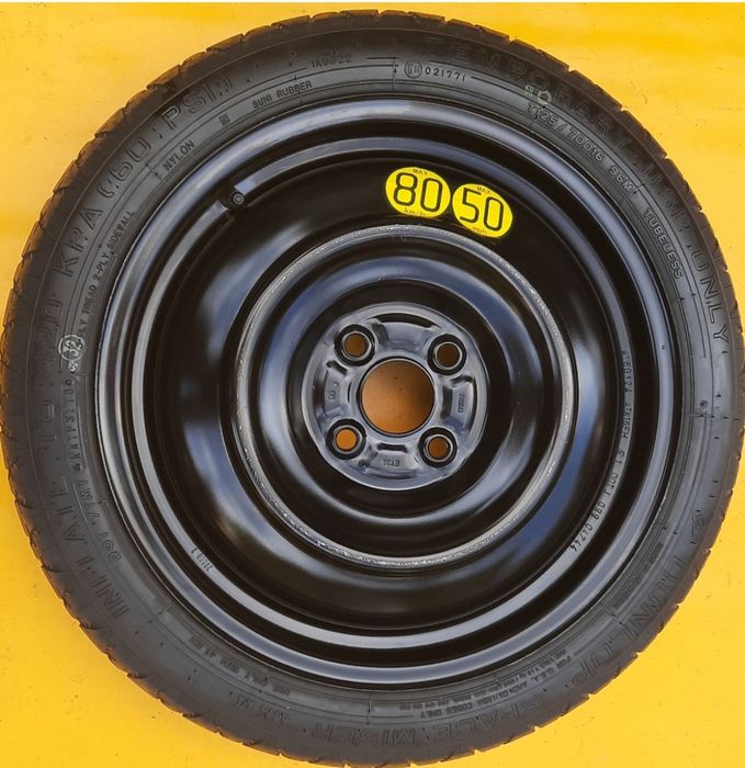 Roată rezervă 5x114,3 Hyundai Kia Mazda Toyota Renault Nissan Honda