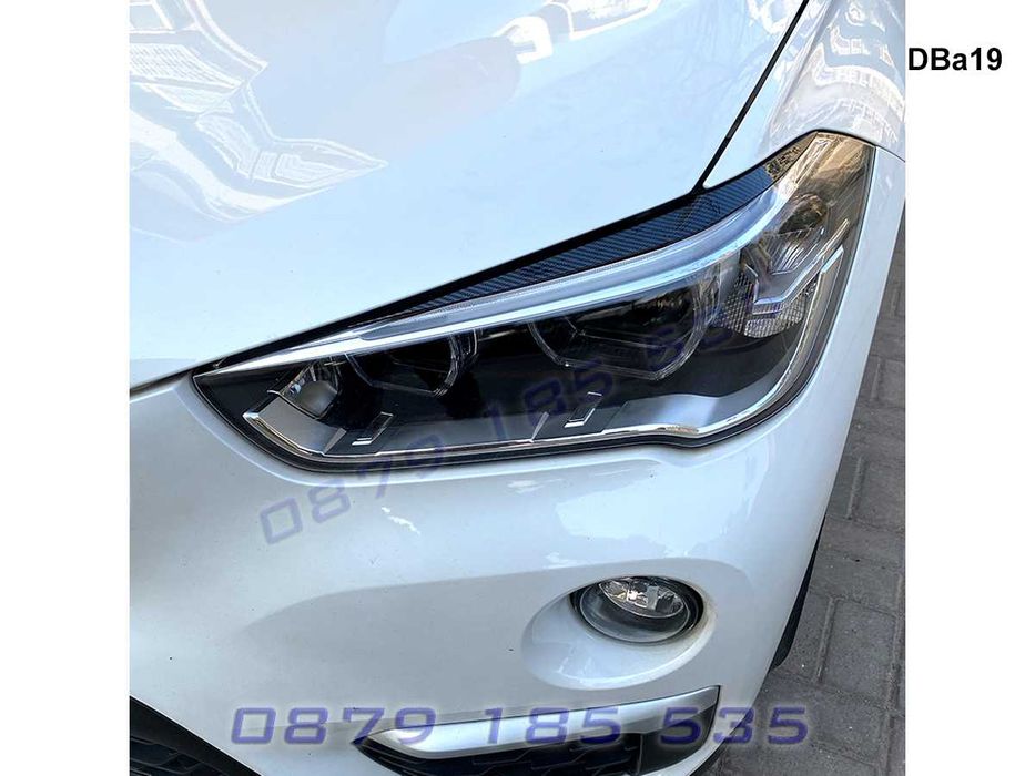 Тунинг горни вежди фарове BMW 5 G30 G31 бмв г30 г31