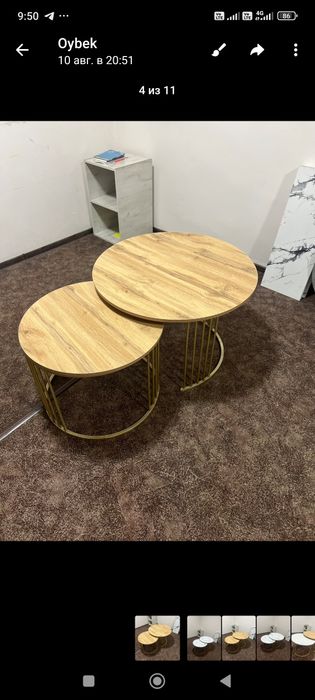 Loft mebel jurnalniy stol