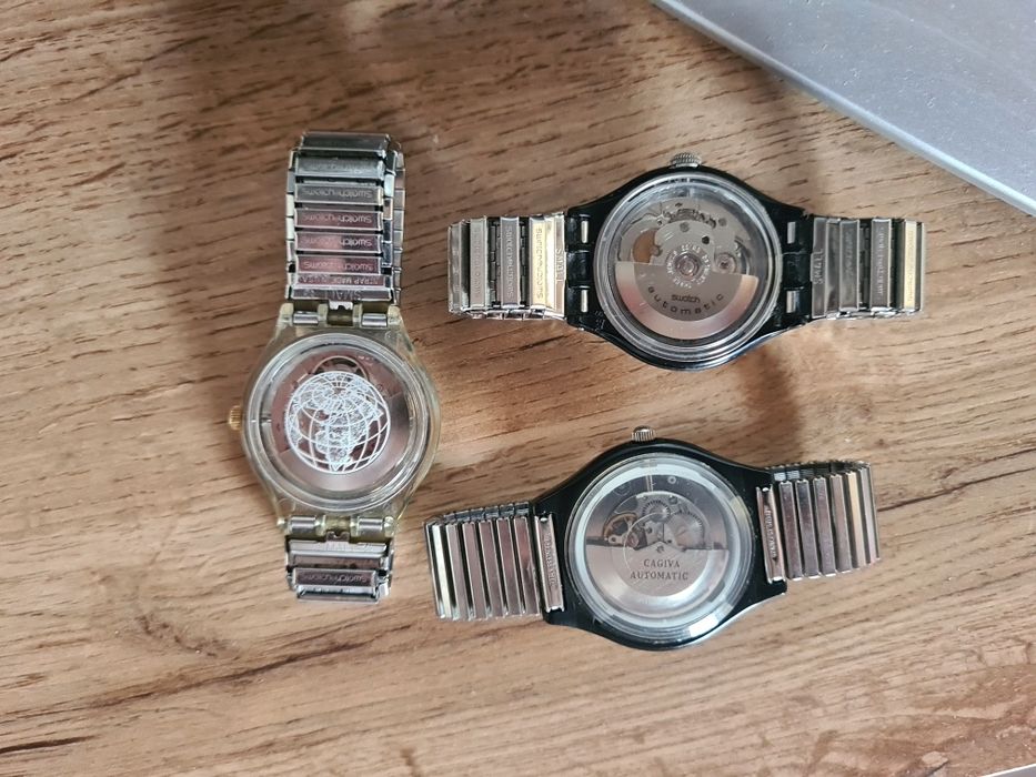 3 Swatch automate vintage de colecție!
