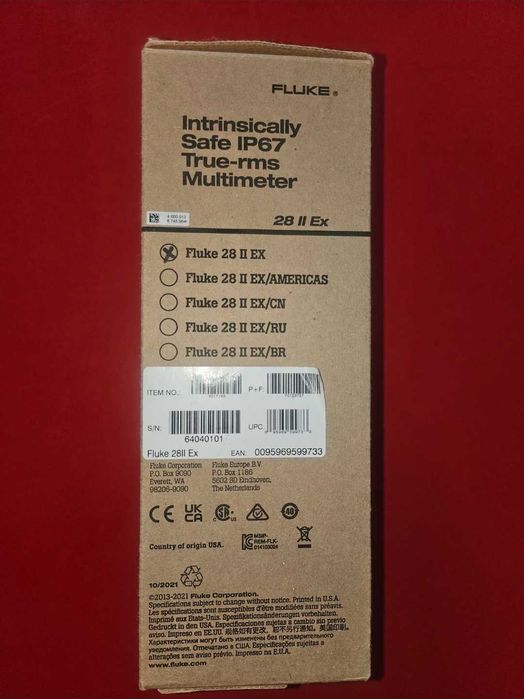Multimetru digital Fluke 28 II EX