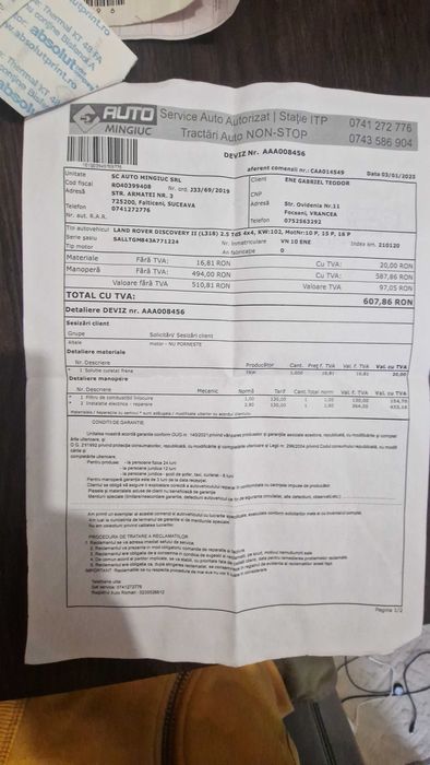 Se Vinde 2003 Discovery 2 Facelift TD5 Automat