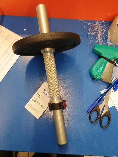 Set ganteră bodybuilding 10 kg cu disc de - produs resigilat Decathlon