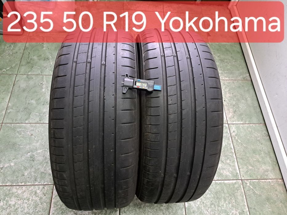 2 anvelope 235/50 R19 Yokohama cu profil 6.6mm