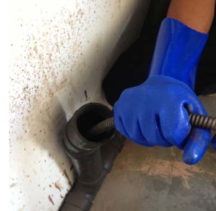 Прочистка труб канализации,