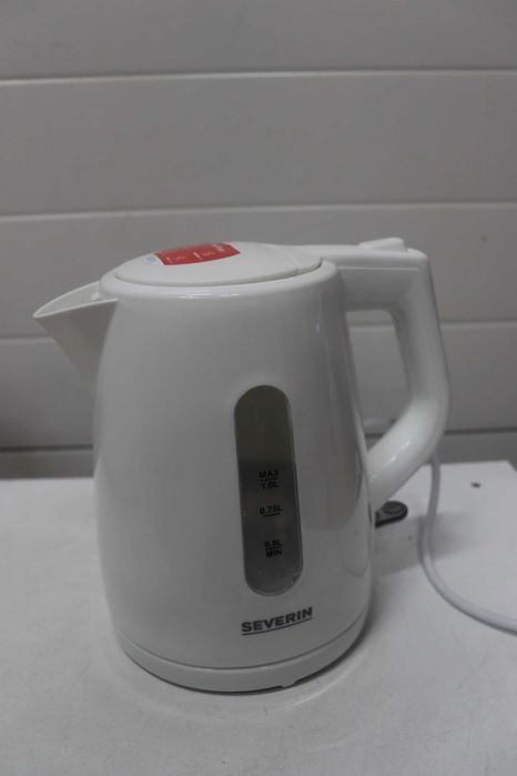 Електрическа кана Severin WK 3411 2200W 1,0L, бяла, 22x15,5x21см