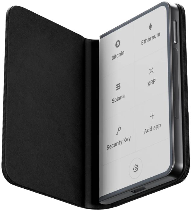 Ledger Stax криптокошелек, холодный кошелек, холодный крипокошелек