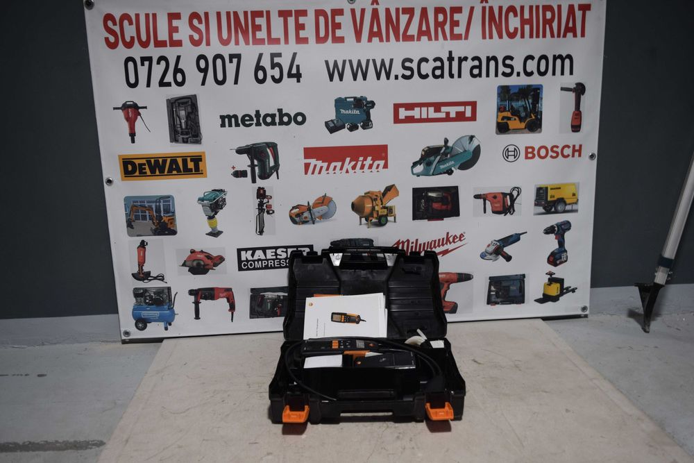 Tester gaze de ardere Testo 310 + imprimantă – stare foarte bună