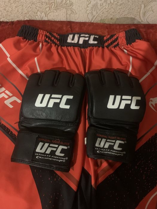 UFC шорты и перчатка размеры L ка