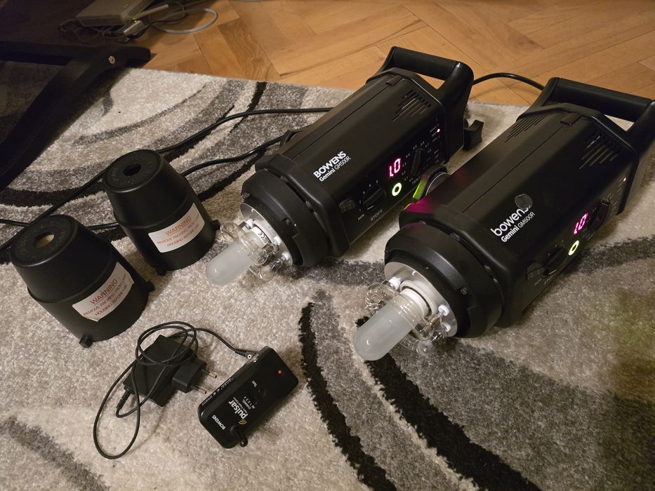 blitz foto studio Bowens Gemini GM500R set