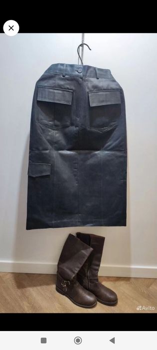 Юбка новая под кожу из Кореи