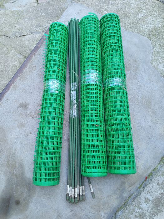 Градинска мрежа+колчета