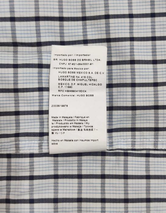 Camasa Hugo Boss Checkered