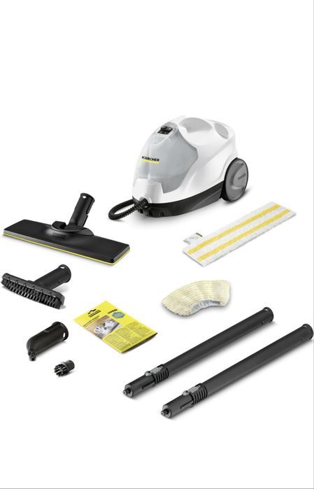 NOU-Sigilat Kärcher SC 4 EasyFix – aparat de curățat cu abur, 2000W, 3.5 bar