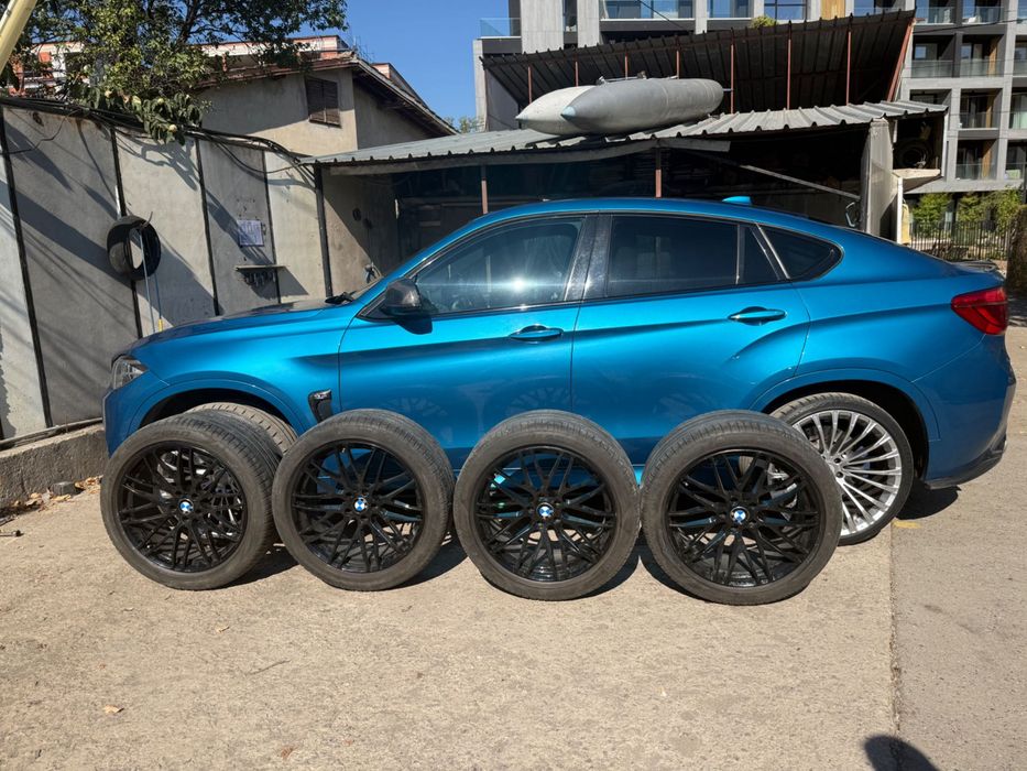 BMW X5 X6 оригинални джанти Breyton Spirit R 21 цола спорт пакет с гуми Pirelli