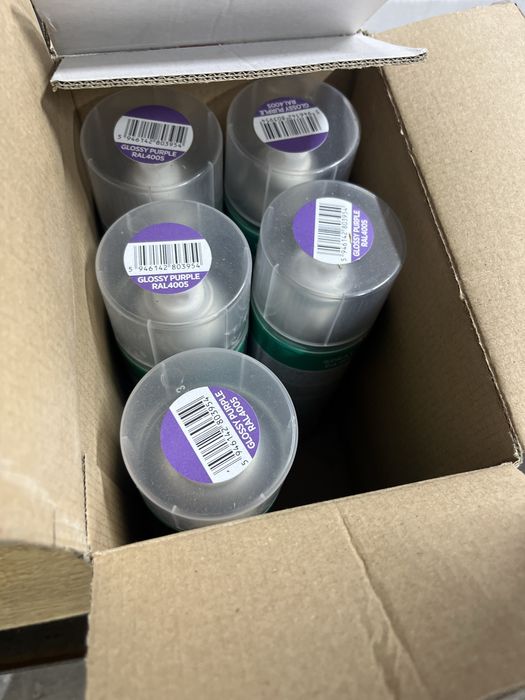 Аэрозольная краска в баллончиках