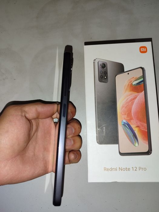 Redmi Not 12pro karobka dakuminti bilan