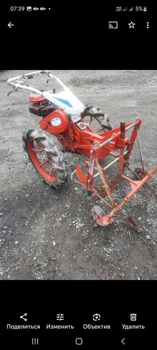 Картофелекопалка. Мотоблок