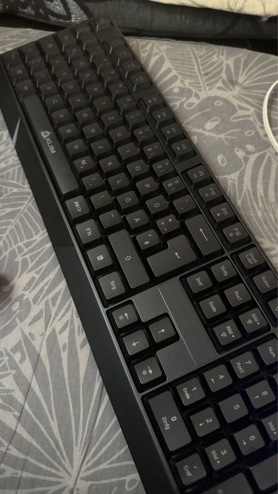 KLIM Chroma Gaming Keyboard, Wired USB, Silent, RGB