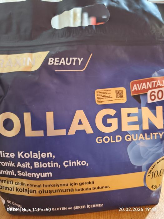 Nutraxin, Beauty Collagen Gold Quality, 60 сашета.

Nutraxin Beauty Co