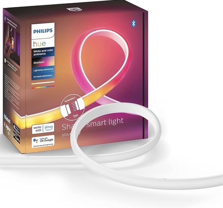 Bandă luminoasă Philips Hue Ambiance Gradient 100cm Extensie