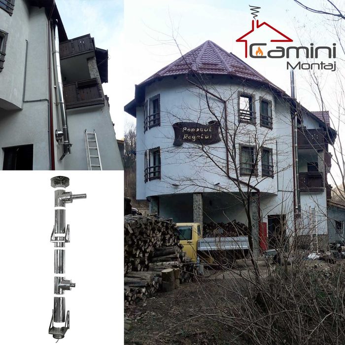 Cos de Fum Profesional din Ceramică si Inox – Transport Gratuit CJ