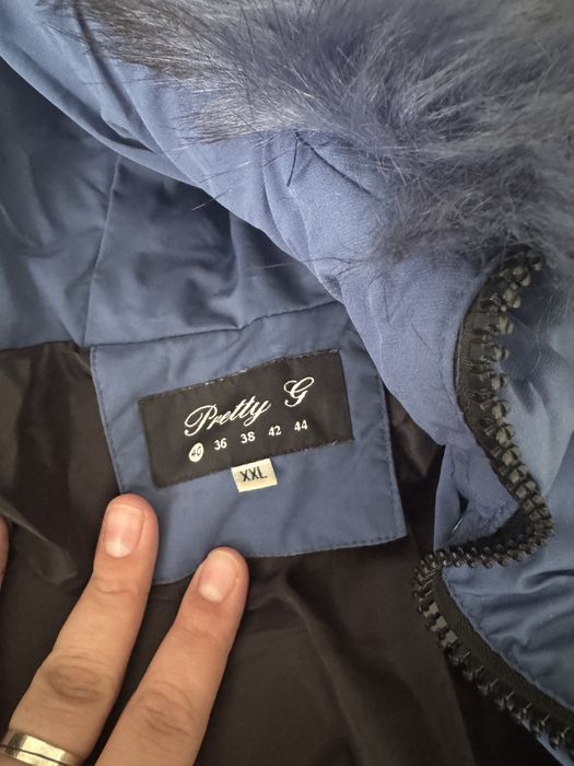 Зимняя куртка Пуховик на 48-50размера XL