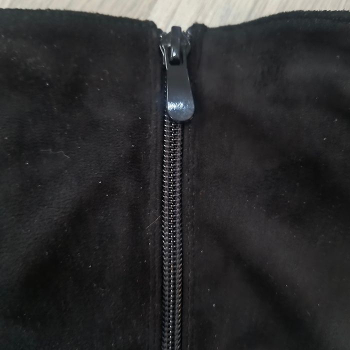 Cizme negre înalte toc 12 cm și platforma, 40