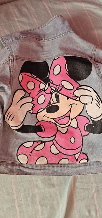 Geaca 98 denim Minnie mouse